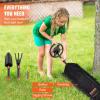 image:imageVEVOR Metal Detector for Kids 6 Inch Waterproof Search Coil with LCD Display Adjustable 2636 Gold Detector Lightweight Carbon Fiber Stem for Junior amp Youth Detecting Gold Coin Treasure