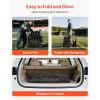image:imageVEVOR Portable Folding Bench 6 Seats Foldable Sideline Bench Outdoor Camping Bench Chairs with Carry Bag Team Sport Sideline Benches for Football Camping Fishing No Assembly Instant SeatingWith Backrest  Canopy  6 Seats