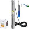 image:imageVEVOR Deep Well Submersible Pump 1HP 115V60Hz 37gpm Flow 207ft Head with 33ft Electric Cord 4 Stainless Steel Water Pump for Industrial IrrigationampHome Use IP68 Waterproof Grade2HP230V w control box
