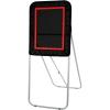 image:imageVEVOR Folding Lacrosse Rebounder for Backyard Volleyball Bounce Back Net Pitchback Throwback Baseball Softball Return Training Screen Adjustable Angle Shooting Practice Training Wall3X4FT