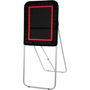 image:imageVEVOR Folding Lacrosse Rebounder for Backyard Volleyball Bounce Back Net Pitchback Throwback Baseball Softball Return Training Screen Adjustable Angle Shooting Practice Training Wall3X4FT