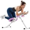 image:imageVEVOR AB Workout Machine Ab Workout Equipment at Home Gym Core amp Abdominal Trainers for Women 440 lbs Weight Capacity Strength Training Ab Cruncher Foldable Adjustable Fitness ExerciserHeight Adjustable