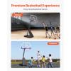 image:imageVEVOR Basketball Rim 18 Basketball Hoop 44 48 50 54 Inchs PC Backboard 4410FT Height Adjustable Basketball Portable Hoopamp Goal IndoorOutdoor Classic Basketball Court Teen Adult School ParkPurple Quickly Adjust 48in