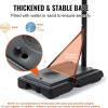 image:imageVEVOR Basketball Rim 18 Basketball Hoop 44 48 50 54 Inchs PC Backboard 4410FT Height Adjustable Basketball Portable Hoopamp Goal IndoorOutdoor Classic Basketball Court Teen Adult School ParkBlack 44in