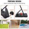 image:imageVEVOR Basketball Rim 18 Basketball Hoop 44 48 50 54 Inchs PC Backboard 4410FT Height Adjustable Basketball Portable Hoopamp Goal IndoorOutdoor Classic Basketball Court Teen Adult School ParkWhite 54in
