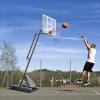 image:imageVEVOR Basketball Rim 18 Basketball Hoop 44 48 50 54 Inchs PC Backboard 4410FT Height Adjustable Basketball Portable Hoopamp Goal IndoorOutdoor Classic Basketball Court Teen Adult School ParkWhite 54in