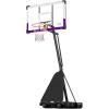 image:imageVEVOR Basketball Rim 18 Basketball Hoop 44 48 50 54 Inchs PC Backboard 4410FT Height Adjustable Basketball Portable Hoopamp Goal IndoorOutdoor Classic Basketball Court Teen Adult School ParkPurple Quickly Adjust 48in