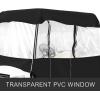 image:imageVEVOR Golf Cart Enclosure Polyester Driving Enclosure Club Car Covers Universal Fits for Most Brand Carts Sunproof and Dustproof Outdoor Cart Cover300D 866x433x622