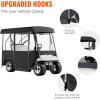 image:imageVEVOR Golf Cart Enclosure Polyester Driving Enclosure Club Car Covers Universal Fits for Most Brand Carts Sunproof and Dustproof Outdoor Cart Cover300D 787x433x622