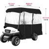 image:imageVEVOR Golf Cart Enclosure Polyester Driving Enclosure Club Car Covers Universal Fits for Most Brand Carts Sunproof and Dustproof Outdoor Cart Cover300D 866x433x622