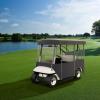 image:imageVEVOR Golf Cart Enclosure Polyester Driving Enclosure Club Car Covers Universal Fits for Most Brand Carts Sunproof and Dustproof Outdoor Cart Cover300D 787x433x622