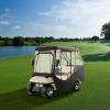 image:imageVEVOR Golf Cart Enclosure Polyester Driving Enclosure Club Car Covers Universal Fits for Most Brand Carts Sunproof and Dustproof Outdoor Cart Cover420D 97x43x55