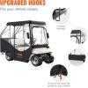 image:imageVEVOR Golf Cart Enclosure Polyester Driving Enclosure Club Car Covers Universal Fits for Most Brand Carts Sunproof and Dustproof Outdoor Cart Cover420D 97x43x55