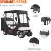 image:imageVEVOR Golf Cart Enclosure Polyester Driving Enclosure Club Car Covers Universal Fits for Most Brand Carts Sunproof and Dustproof Outdoor Cart Cover600D 85x48x53