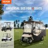 image:imageVEVOR Golf Cart Enclosure Polyester Driving Enclosure Club Car Covers Universal Fits for Most Brand Carts Sunproof and Dustproof Outdoor Cart Cover600D 106x43x55
