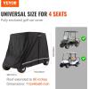 image:imageVEVOR Golf Cart Enclosure Polyester Driving Enclosure Club Car Covers Universal Fits for Most Brand Carts Sunproof and Dustproof Outdoor Cart Cover600DFull cover 1125x48x66