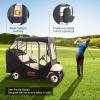 image:imageVEVOR Golf Cart Enclosure Polyester Driving Enclosure Club Car Covers Universal Fits for Most Brand Carts Sunproof and Dustproof Outdoor Cart Cover600D 85x48x53