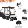 image:imageVEVOR Golf Cart Enclosure Polyester Driving Enclosure Club Car Covers Universal Fits for Most Brand Carts Sunproof and Dustproof Outdoor Cart Cover600D 106x43x55