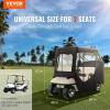 image:imageVEVOR Golf Cart Enclosure Polyester Driving Enclosure Club Car Covers Universal Fits for Most Brand Carts Sunproof and Dustproof Outdoor Cart Cover600D 85x48x53