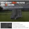 image:imageVEVOR Golf Cart Enclosure Polyester Driving Enclosure Club Car Covers Universal Fits for Most Brand Carts Sunproof and Dustproof Outdoor Cart Cover600DFull cover 1125x48x66
