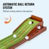 image:imageVEVOR Golf Putting Mat Putting Green Indoor Putting Matt for Indoors Sports Spin n Putt Golf Game Perfect Practice Putting Mat Golf Putting Mats Practice AutoBall Return1 Hole