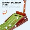image:imageVEVOR Golf Putting Mat Putting Green Indoor Putting Matt for Indoors Sports Spin n Putt Golf Game Perfect Practice Putting Mat Golf Putting Mats Practice AutoBall Return2 Holes