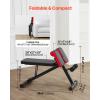 image:imageVEVOR MultiFunctional Weight Bench for Full Body Workout Roman Chair Hyperextension Bench 330 lbs Adjustable amp Foldable Equipment for Back Arm Core Ab Workout Sit Up Exercise Machine for Home Gym
