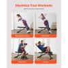 image:imageVEVOR MultiFunctional Weight Bench for Full Body Workout Roman Chair Hyperextension Bench 330 lbs Adjustable amp Foldable Equipment for Back Arm Core Ab Workout Sit Up Exercise Machine for Home Gym