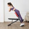 image:imageVEVOR MultiFunctional Weight Bench for Full Body Workout Roman Chair Hyperextension Bench 330 lbs Adjustable amp Foldable Equipment for Back Arm Core Ab Workout Sit Up Exercise Machine for Home Gym