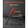 image:imageVEVOR MultiFunctional Weight Bench for Full Body Workout Roman Chair Hyperextension Bench 330 lbs Adjustable amp Foldable Equipment for Back Arm Core Ab Workout Sit Up Exercise Machine for Home Gym