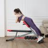 image:imageVEVOR MultiFunctional Weight Bench for Full Body Workout Roman Chair Hyperextension Bench 660 lbs Adjustable Extension Equipment for Back Arm Core Ab Workout Sit Up Exercise Machine for Home Gym