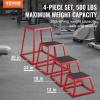 image:imageVEVOR Plyometric Jump Box 18 Inch Plyo Box Steel Plyometric Platform and Jumping Agility Box AntiSlip Fitness Exercise Step Up Box for Home Gym Training Conditioning Strength TrainingRed
