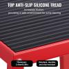 image:imageVEVOR Plyometric Jump Box 18 Inch Plyo Box Steel Plyometric Platform and Jumping Agility Box AntiSlip Fitness Exercise Step Up Box for Home Gym Training Conditioning Strength TrainingRed