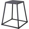 image:imageVEVOR Plyometric Jump Box 18 Inch Plyo Box Steel Plyometric Platform and Jumping Agility Box AntiSlip Fitness Exercise Step Up Box for Home Gym Training Conditioning Strength TrainingBlack