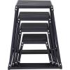 image:imageVEVOR Plyometric Jump Box 18 Inch Plyo Box Steel Plyometric Platform and Jumping Agility Box AntiSlip Fitness Exercise Step Up Box for Home Gym Training Conditioning Strength TrainingBlack