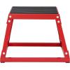 image:imageVEVOR Plyometric Jump Box 18 Inch Plyo Box Steel Plyometric Platform and Jumping Agility Box AntiSlip Fitness Exercise Step Up Box for Home Gym Training Conditioning Strength TrainingRed