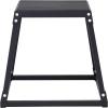 image:imageVEVOR Plyometric Jump Box 18 Inch Plyo Box Steel Plyometric Platform and Jumping Agility Box AntiSlip Fitness Exercise Step Up Box for Home Gym Training Conditioning Strength TrainingBlack