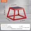 image:imageVEVOR Plyometric Jump Box 18 Inch Plyo Box Steel Plyometric Platform and Jumping Agility Box AntiSlip Fitness Exercise Step Up Box for Home Gym Training Conditioning Strength TrainingRed