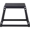 image:imageVEVOR Plyometric Jump Box 18 Inch Plyo Box Steel Plyometric Platform and Jumping Agility Box AntiSlip Fitness Exercise Step Up Box for Home Gym Training Conditioning Strength TrainingBlack