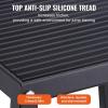 image:imageVEVOR Plyometric Jump Box 18 Inch Plyo Box Steel Plyometric Platform and Jumping Agility Box AntiSlip Fitness Exercise Step Up Box for Home Gym Training Conditioning Strength TrainingBlack