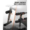 image:imageVEVOR Sit Up Bench Decline Ab Bench with Reverse Crunch Handle Adjustable Height Setting Heavy Duty Steel 5006001000 Lbs Capacity for Home Gym Workouts Strength Training Full Body MusclesAb Bench500lbs