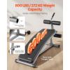 image:imageVEVOR Sit Up Bench Decline Ab Bench with Reverse Crunch Handle Adjustable Height Setting Heavy Duty Steel 5006001000 Lbs Capacity for Home Gym Workouts Strength Training Full Body MusclesAb Bench600lbs