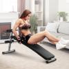image:imageVEVOR Sit Up Bench Decline Ab Bench with Reverse Crunch Handle Adjustable Height Setting Heavy Duty Steel 5006001000 Lbs Capacity for Home Gym Workouts Strength Training Full Body MusclesAb Bench500lbs
