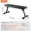 image:imageVEVOR Sit Up Bench Decline Ab Bench with Reverse Crunch Handle Adjustable Height Setting Heavy Duty Steel 5006001000 Lbs Capacity for Home Gym Workouts Strength Training Full Body MusclesFlat1000lbs