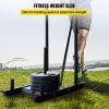 image:imageVEVOR Weight Training Pull Sled Fitness Strength Speed Training Sled Steel Power Sled Workout Equipment for Athletic Exercise and Speed ImprovementB500