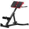 image:imageVEVOR Roman Chair Hyperextension Bench 300 lbs Adjustable Extension Machine MultiFunction Exercise Equipment for Glute Hamstring Lower Back and Ab Workout Fitness Weight Bench for Home Gym