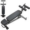 image:imageVEVOR Sit Up Bench Decline Ab Bench with Reverse Crunch Handle Adjustable Height Setting Heavy Duty Steel 5006001000 Lbs Capacity for Home Gym Workouts Strength Training Full Body MusclesAb Bench1000lbs