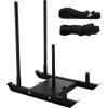 image:imageVEVOR Weight Training Pull Sled Fitness Strength Speed Training Sled Steel Power Sled Workout Equipment for Athletic Exercise and Speed ImprovementB500