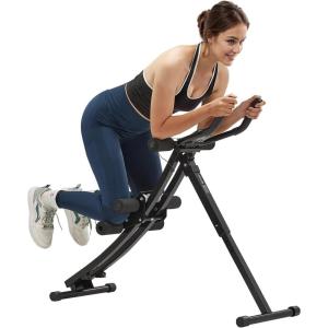 image:imageVEVOR AB Workout Machine Ab Workout Equipment at Home Gym Core amp Abdominal Trainers for Women 440 lbs Weight Capacity Strength Training Ab Cruncher Foldable Adjustable Fitness ExerciserHeight Adjustable