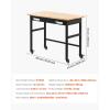 image:imageVEVOR Adjustable Workbench 48 x 20inch Heavy Duty Work Bench with 285383 Inches Height Adjustment 2000 lbs Capacity Garage Workbench with Power Outlets Suitable for Office Garage WorkshopDrawer StorageUniversal Wheels48x244x374